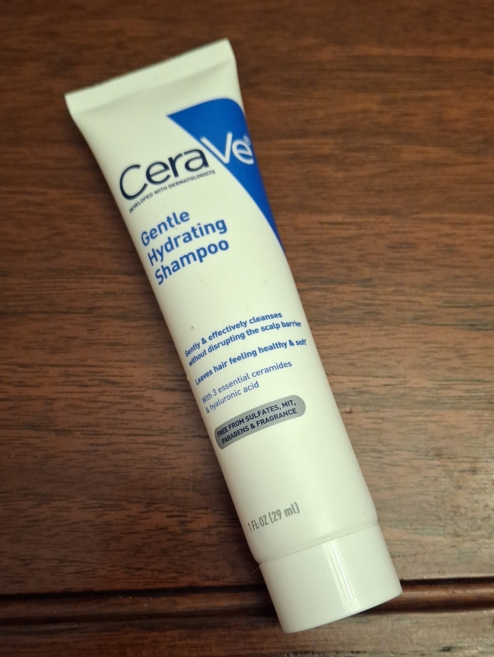 Cerave Gentle Hydrating Shampoo 29ml New Tube